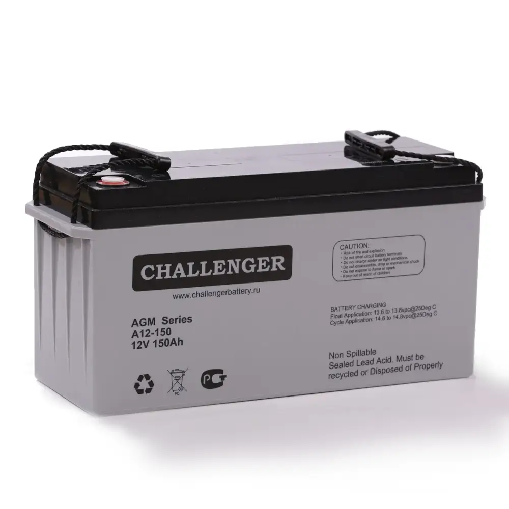 Тяговый аккумулятор Challenger A12-150 12В 150Ач