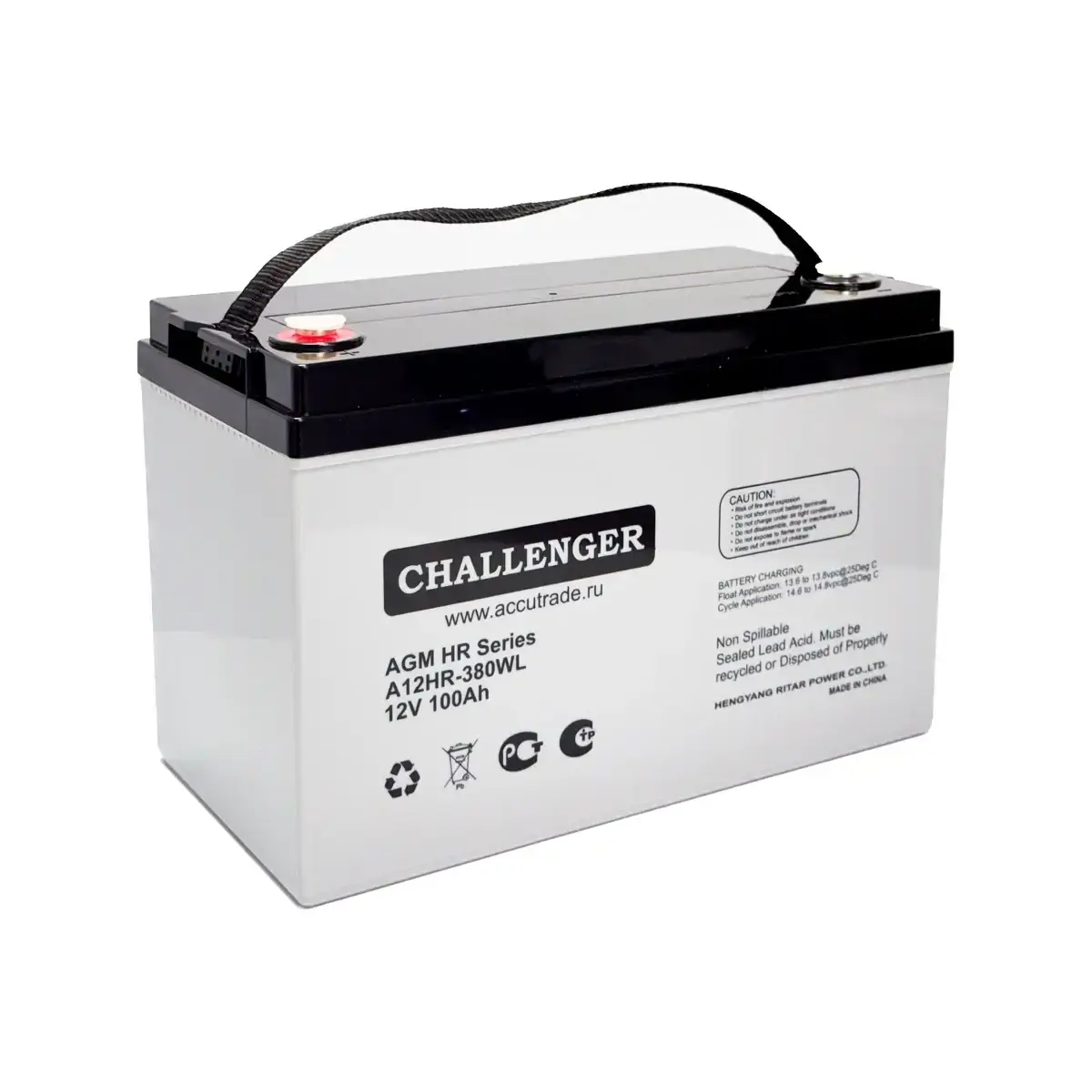 Тяговый аккумулятор Challenger A12HR-380WL