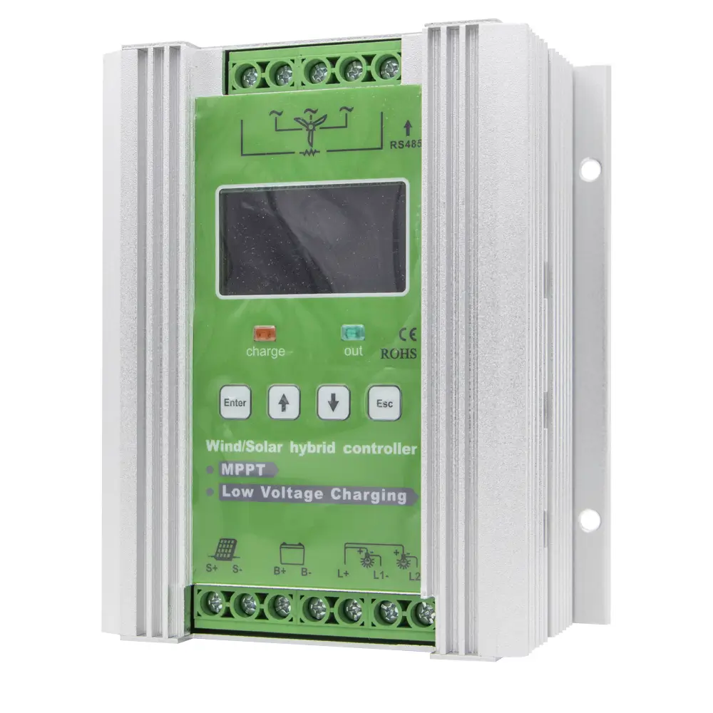 Контроллер заряда MPPT JW 12/24V 500W-Wind 600W-Solar