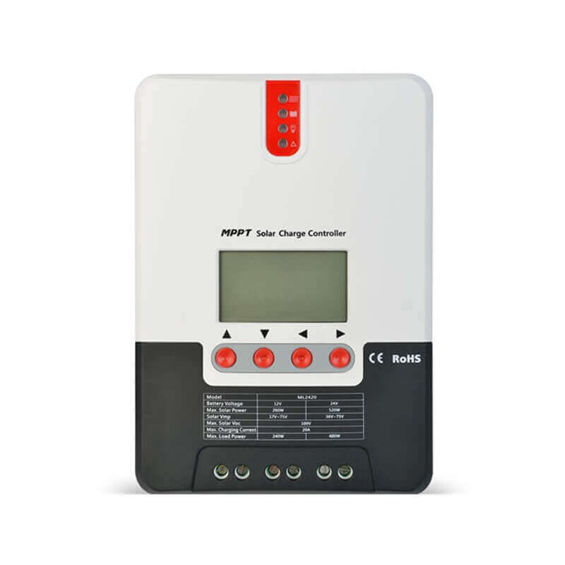 Контроллер заряда SRNE SR-ML2420 MPPT 12/24В 20А