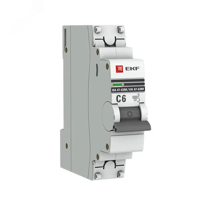 Автомат EKF PROxima BA47-63 1p 6А 4,5кА